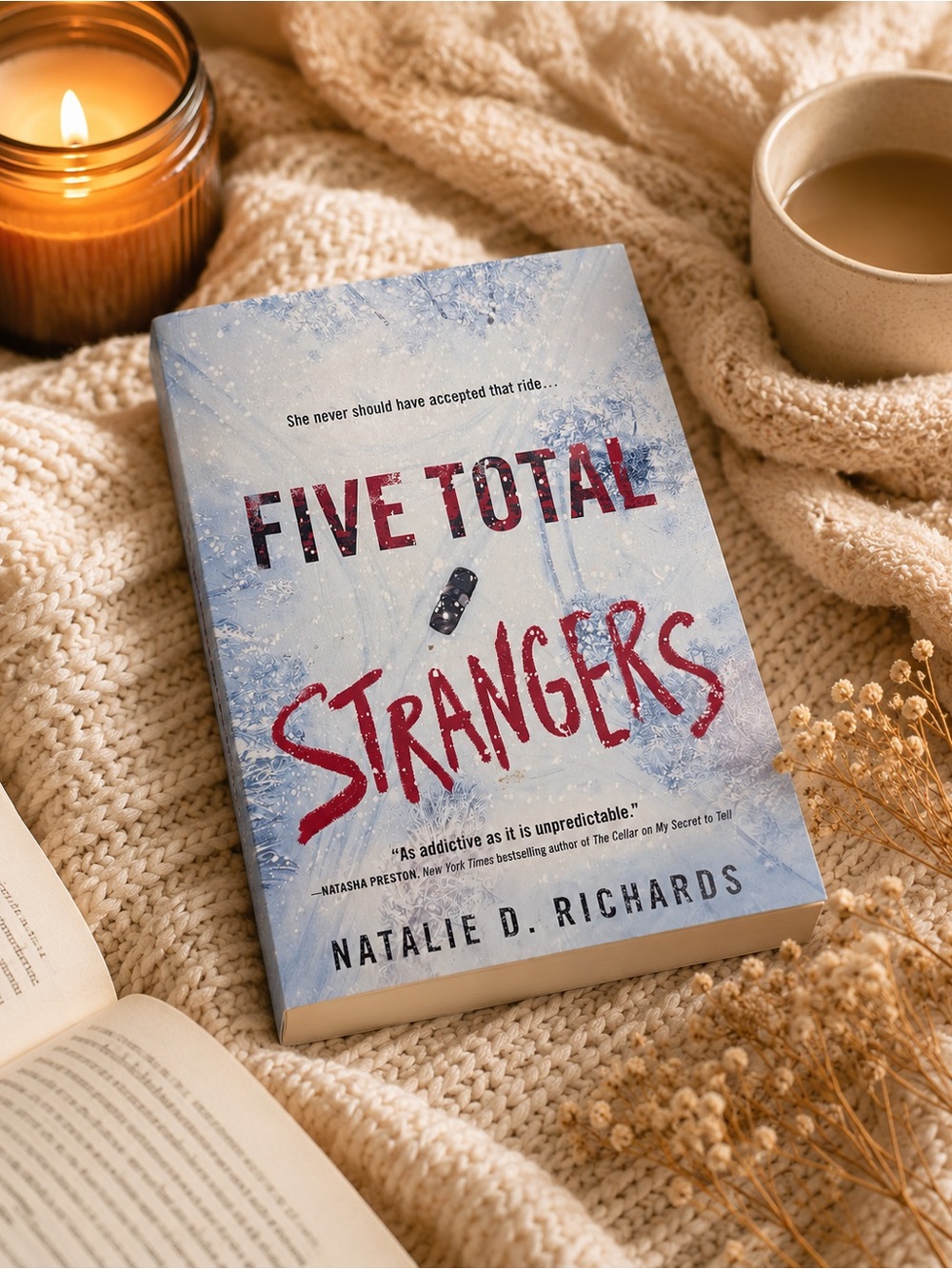 New Five Total Strangers Book by Natalie D. Richards